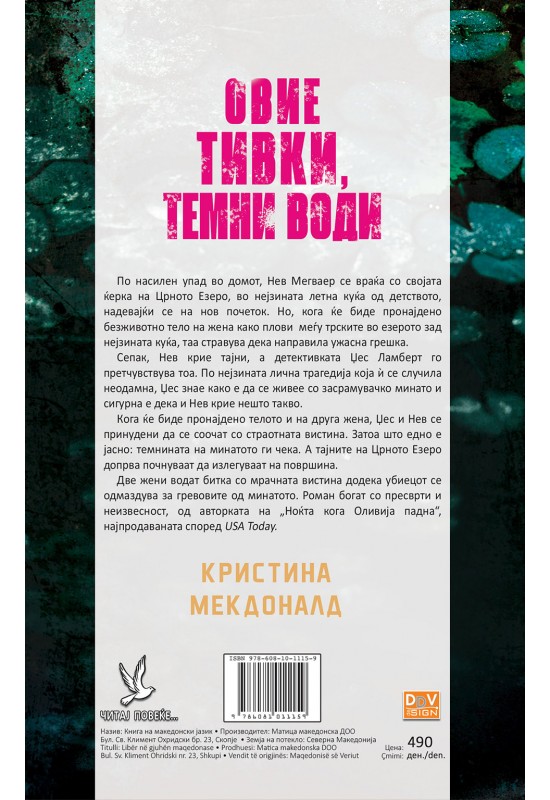 Овие тивки, темни води